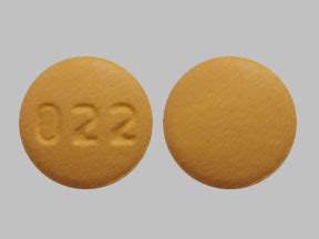 20 mg oral, green, round, bisected tablets, debossed with "PAR 022" on one side and plain on the other side. . Pill 022
